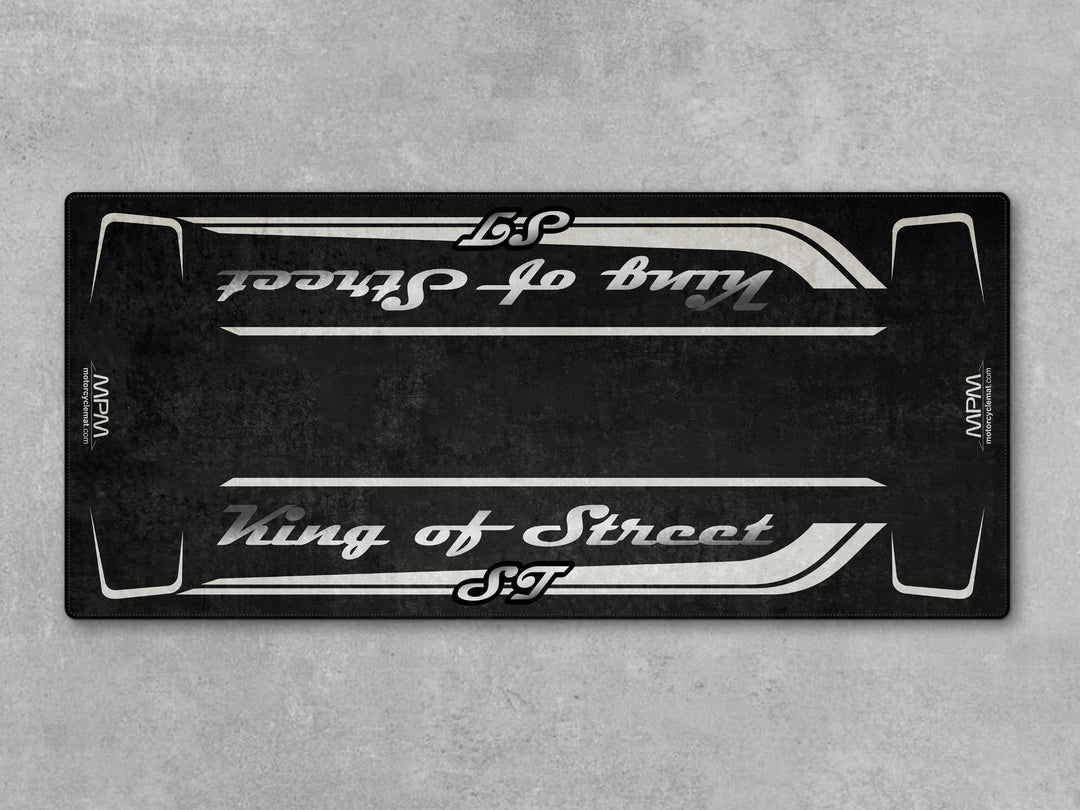 MPM Motorcycle Mat for Cruiser Motorcycle "King of Street ST" - MM7348