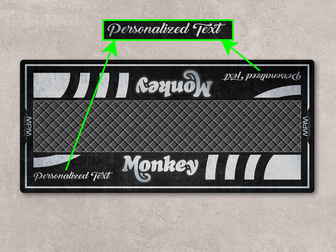 Personalized Honda Monkey floor cover – stylish parking mat and carpet combo for garage mat setups and accessory display.
