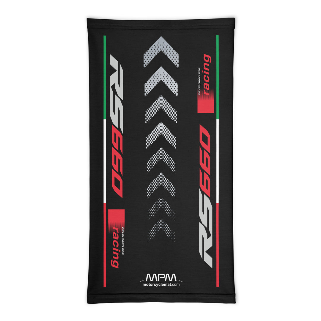 Designed Neck Gaiter - Balaclava - Buff inspired by Aprilia RS660 Tribute Motorcycle - MM8275