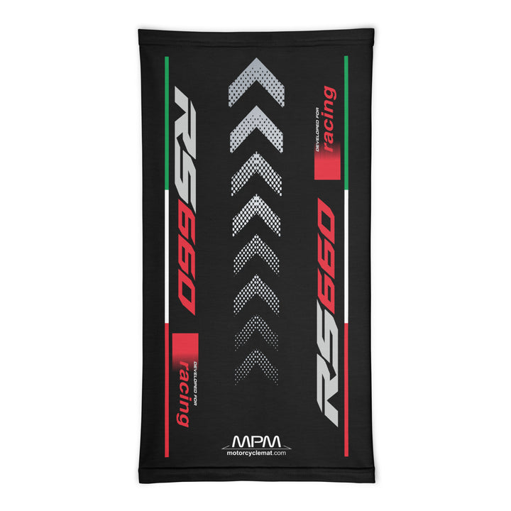 Designed Neck Gaiter - Balaclava - Buff inspired by Aprilia RS660 Tribute Motorcycle - MM8275