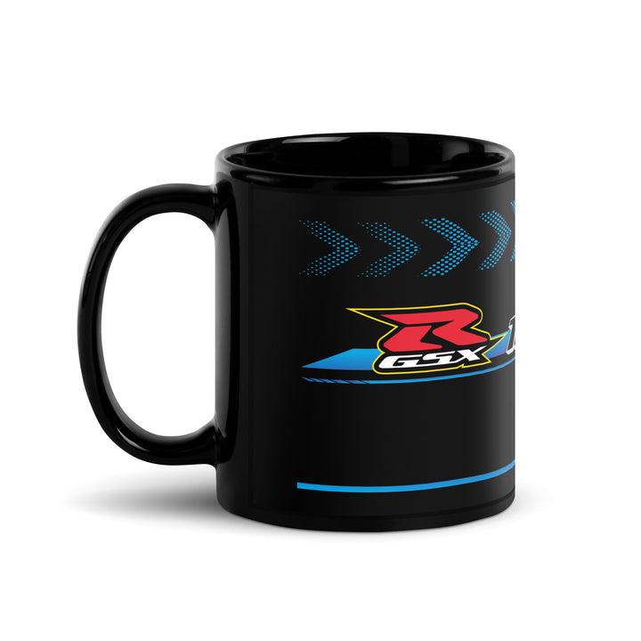 Designed Black Glossy Mug - Cup Inspired Suzuki GSX - R1000R Motorcycle Model - MM6130