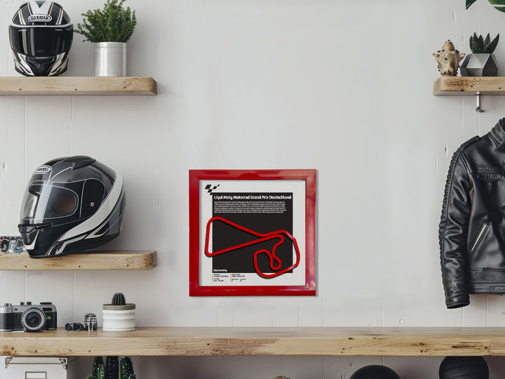 Liqui Moly Motorrad Grand Prix Deutschland | 3D Depth Effect UV Printed Frame - OM354