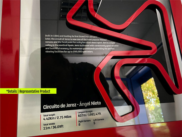 Liqui Moly Motorrad Grand Prix Deutschland | 3D Depth Effect UV Printed Frame - OM354