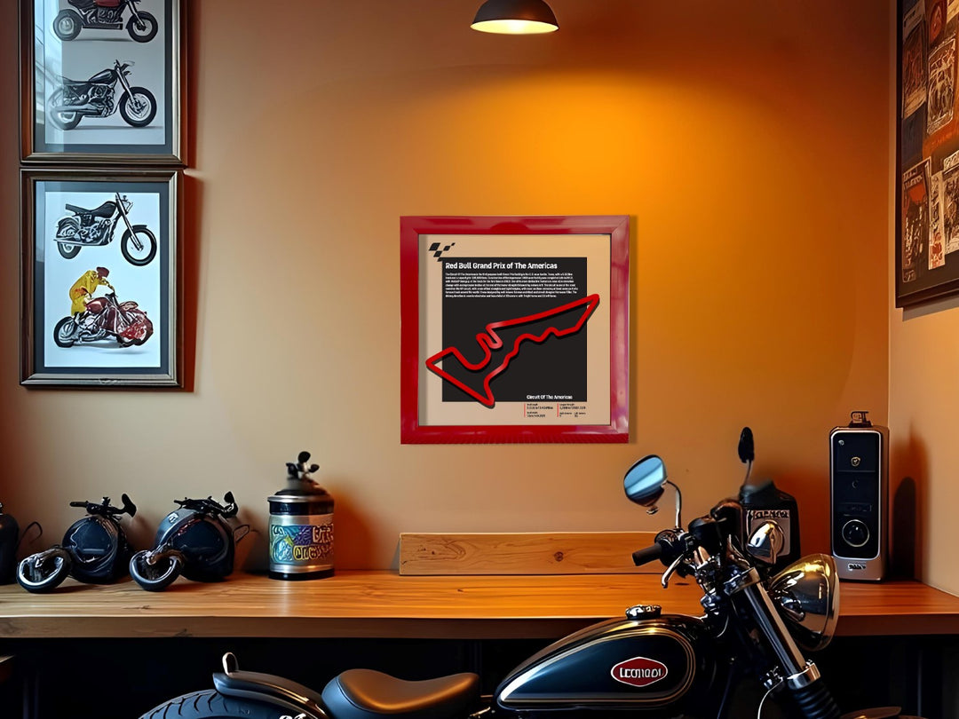 Redbull Grand Prix of The Americas | 3D Depth Effect UV Printed Frame - OM355