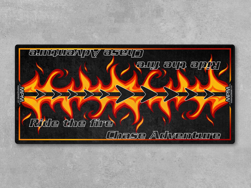 Harley Davidson Red Motorcycle Garage mat, carpet for racetrack prep, motorcycle display, Thermoplastic Rubber, garage floor protection.