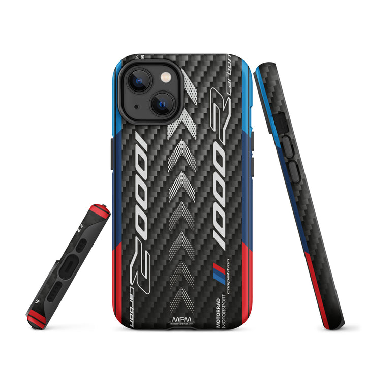 Designed Tough Case For iPhone inspired by BMW M1000R Black Storm Carbon Motorcycle Model  - MM5281