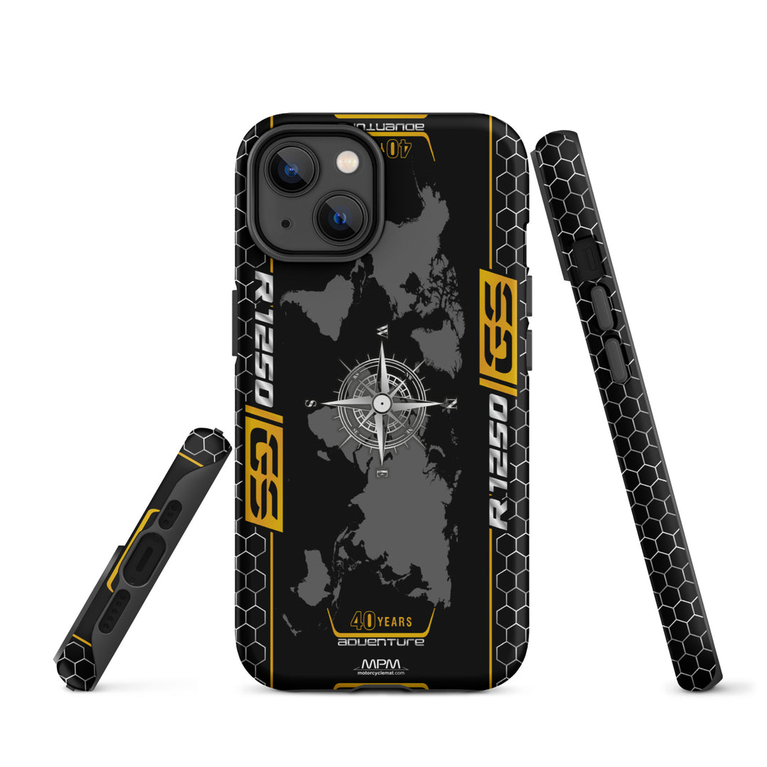 Designed Tough Case For iPhone inspired by BMW R1250GS Adventure 40th Years Special Motorcycle Model  - MM5248