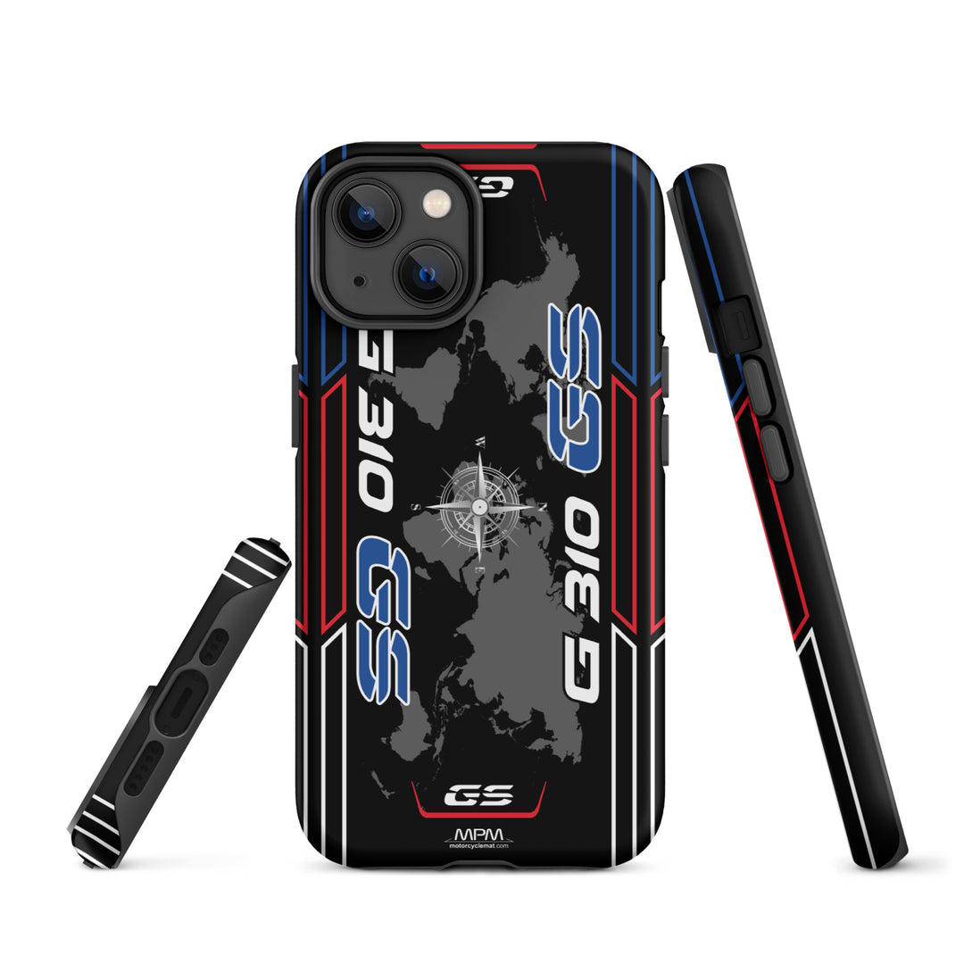 Designed Tough Case For iPhone inspired by BMW G310GS Sport Motorcycle Model - MM5297