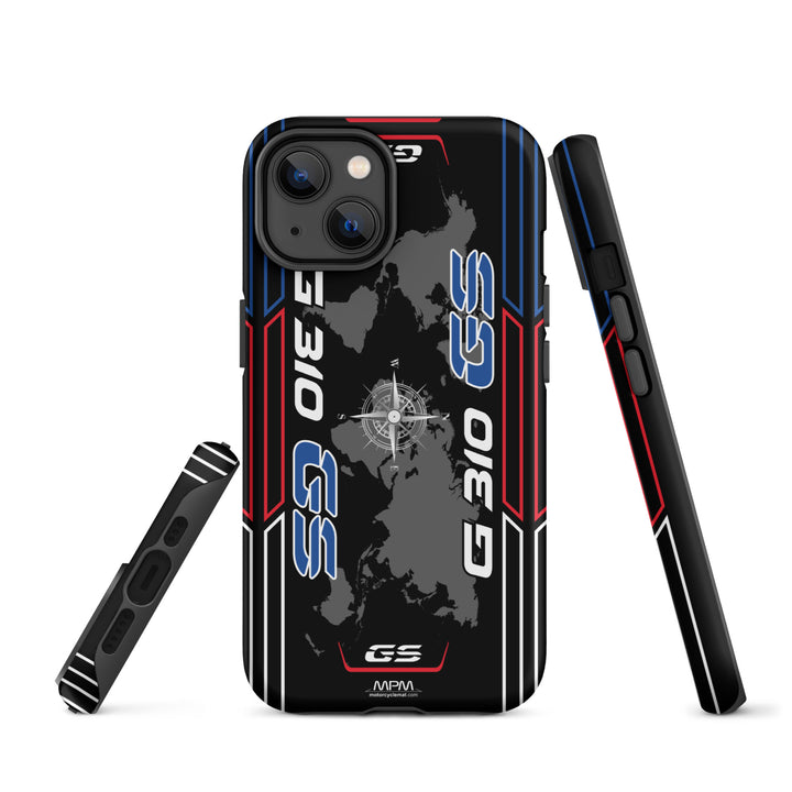 Designed Tough Case For iPhone inspired by BMW G310GS Sport Motorcycle Model - MM5297