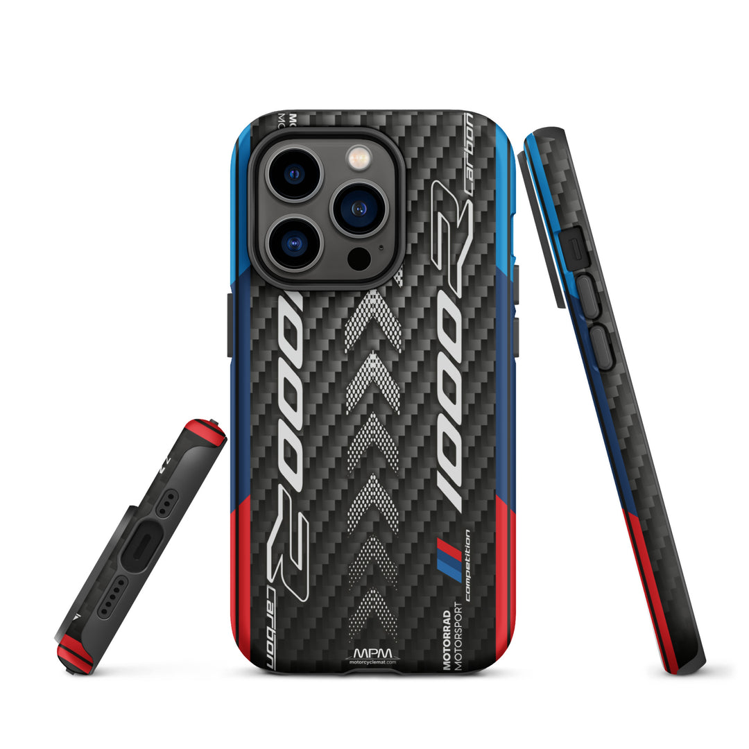 Designed Tough Case For iPhone inspired by BMW M1000R Black Storm Carbon Motorcycle Model  - MM5281