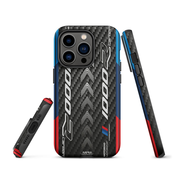 Designed Tough Case For iPhone inspired by BMW M1000R Black Storm Carbon Motorcycle Model  - MM5281