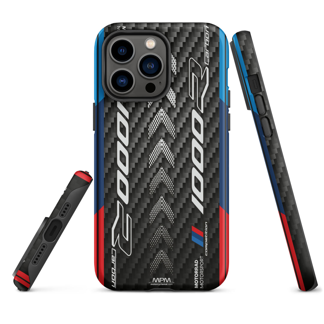 Designed Tough Case For iPhone inspired by BMW M1000R Black Storm Carbon Motorcycle Model  - MM5281