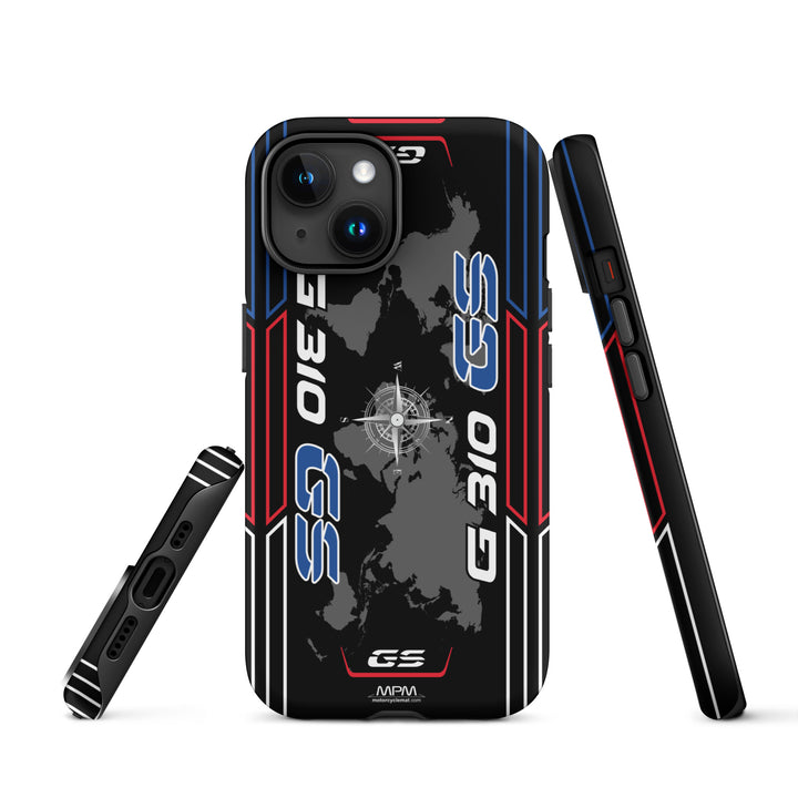 Designed Tough Case For iPhone inspired by BMW G310GS Sport Motorcycle Model - MM5297