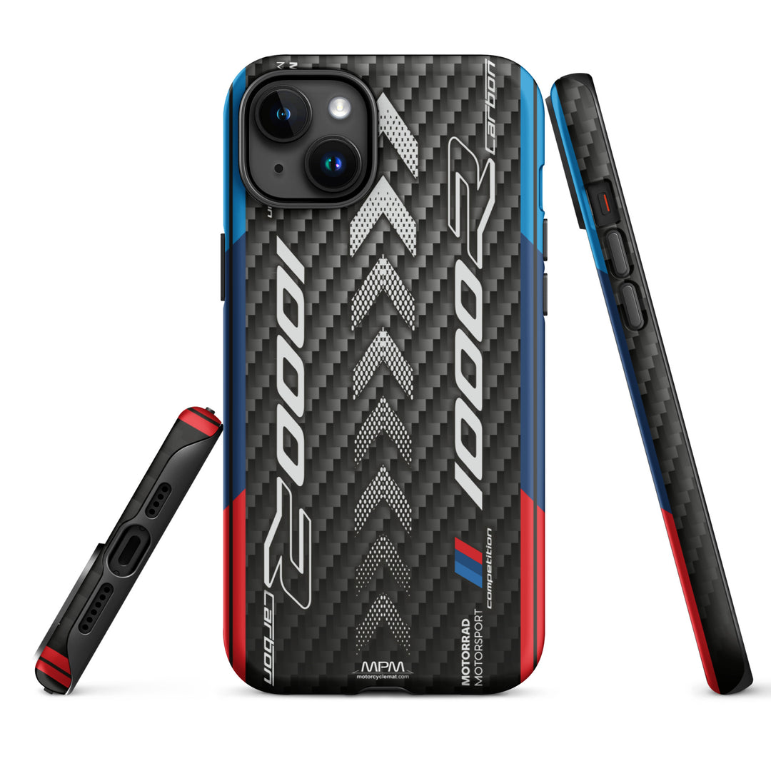 Designed Tough Case For iPhone inspired by BMW M1000R Black Storm Carbon Motorcycle Model  - MM5281