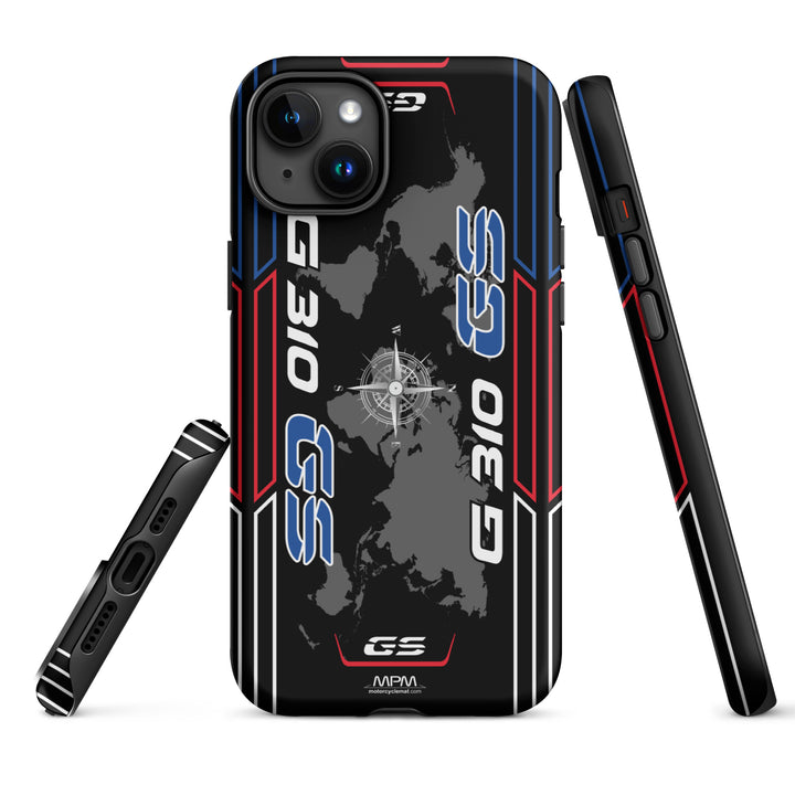 Designed Tough Case For iPhone inspired by BMW G310GS Sport Motorcycle Model - MM5297