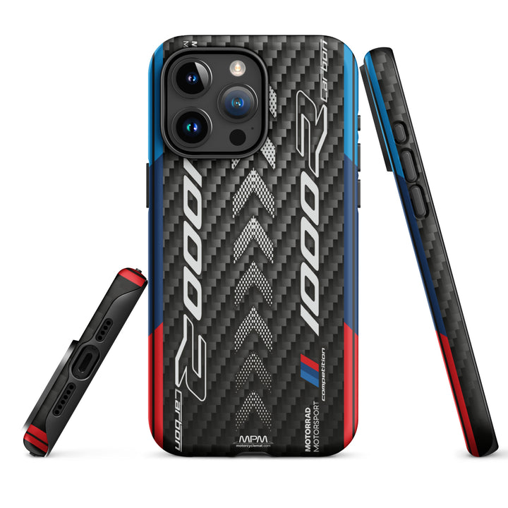 Designed Tough Case For iPhone inspired by BMW M1000R Black Storm Carbon Motorcycle Model  - MM5281