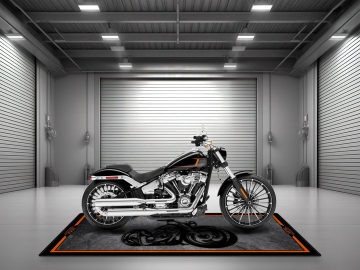 Motorcycle Mat Design for Chopper Motorcycle  - MM7208