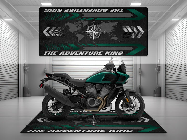 Motorcycle Mat for Adventure Motorcycle "The Adventure King" - MM7341