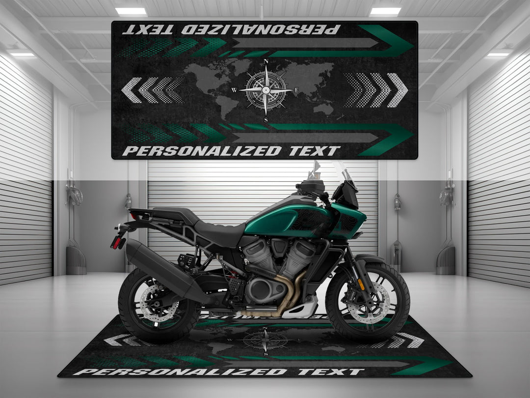 Motorcycle Mat for Adventure Motorcycle "The Adventure King" - MM7341