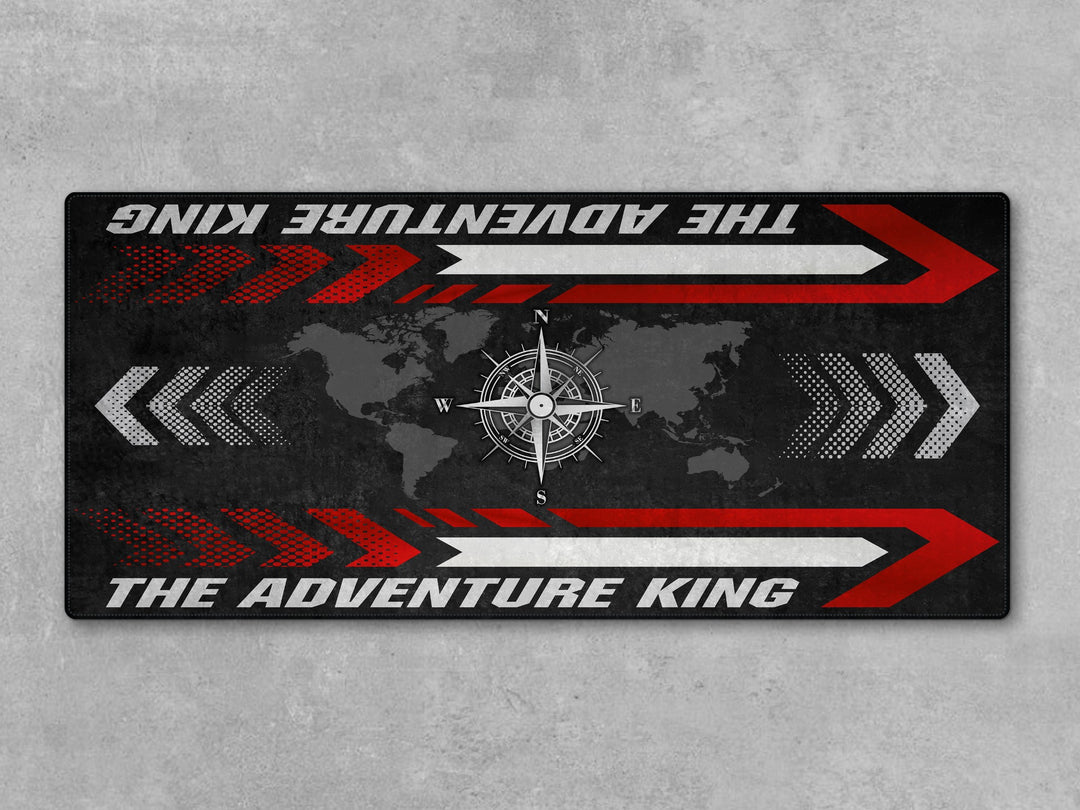 Motorcycle Mat for Adventure Motorcycle "The Adventure King" - MM7341