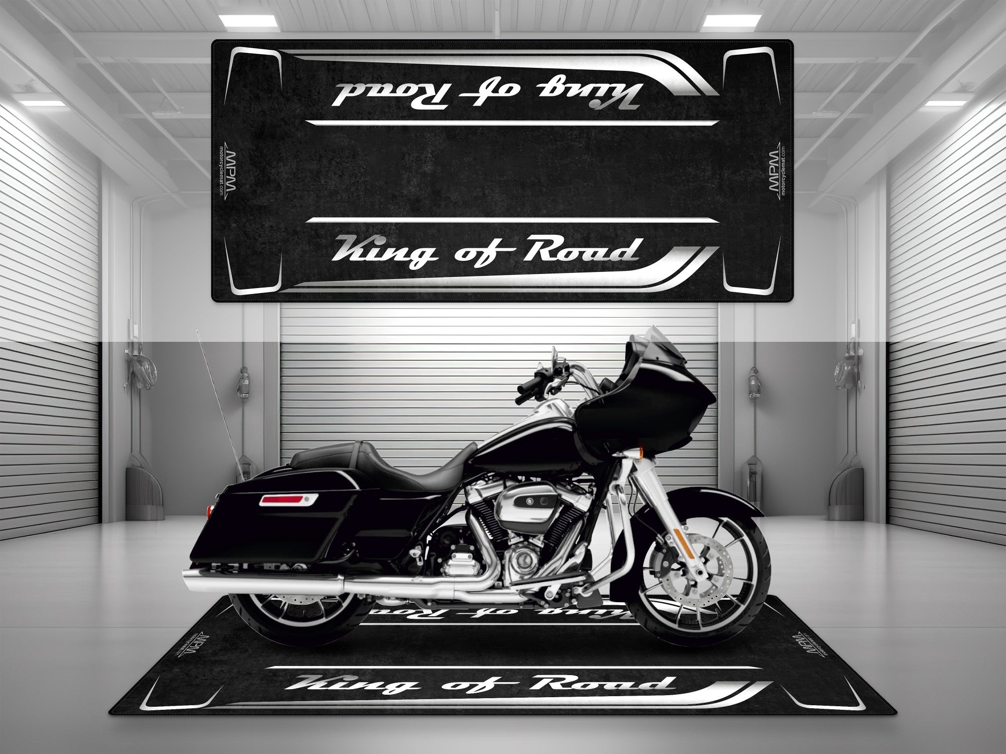 MPM Motorcycle Mat for Cruiser Motorcycle 