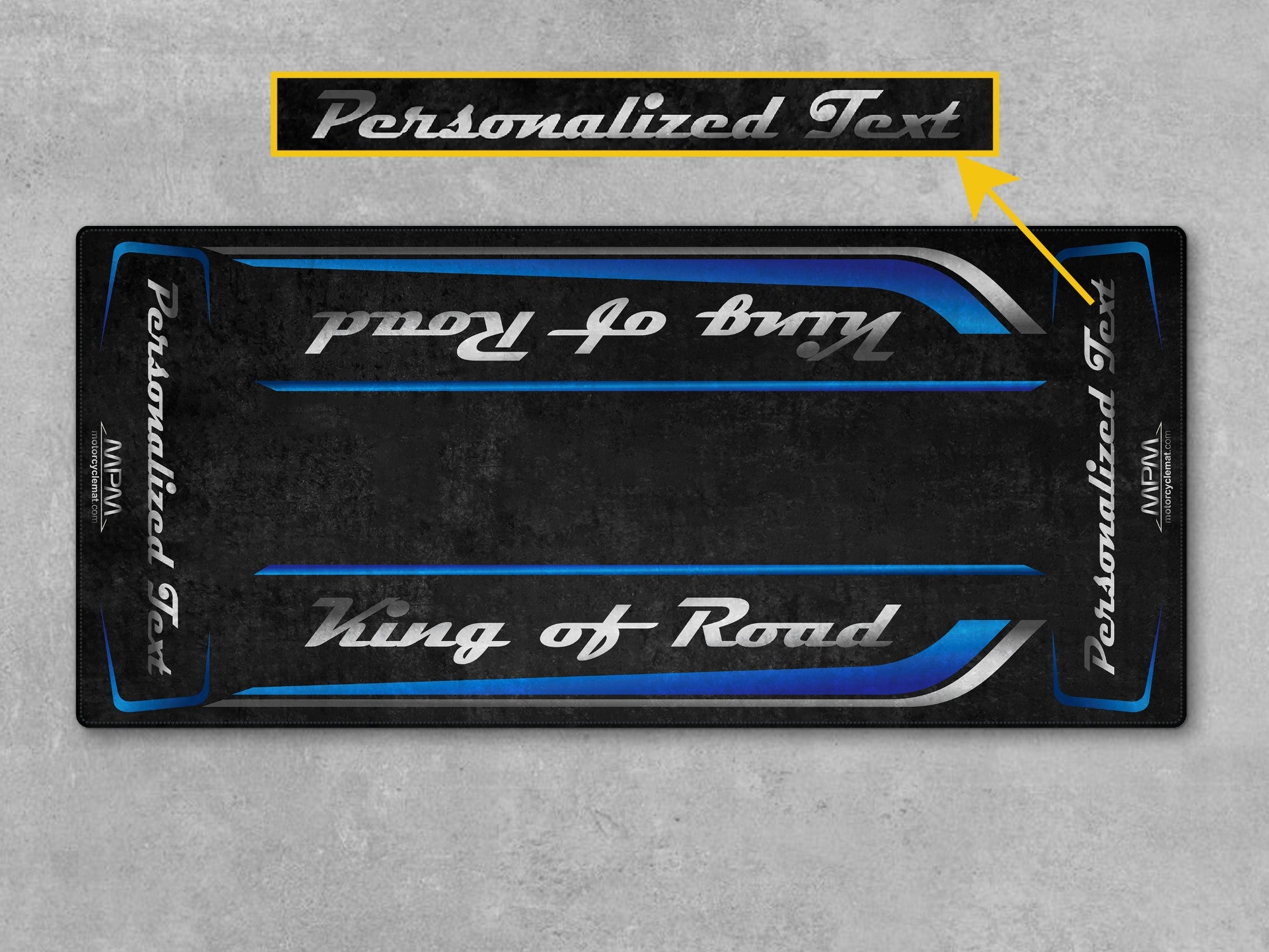 MPM Motorcycle Mat for Cruiser Motorcycle 