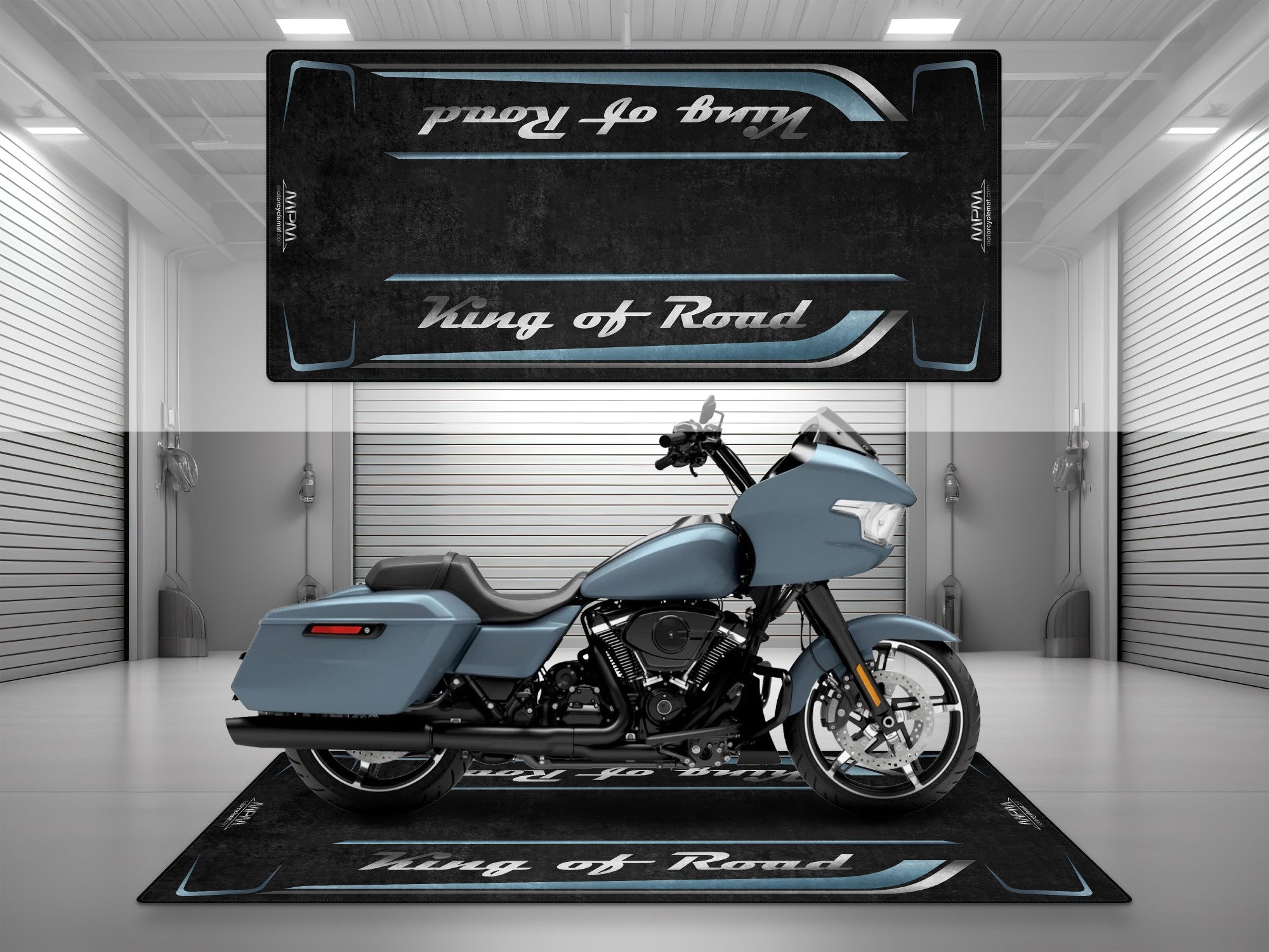 MPM Motorcycle Mat for Cruiser Motorcycle 