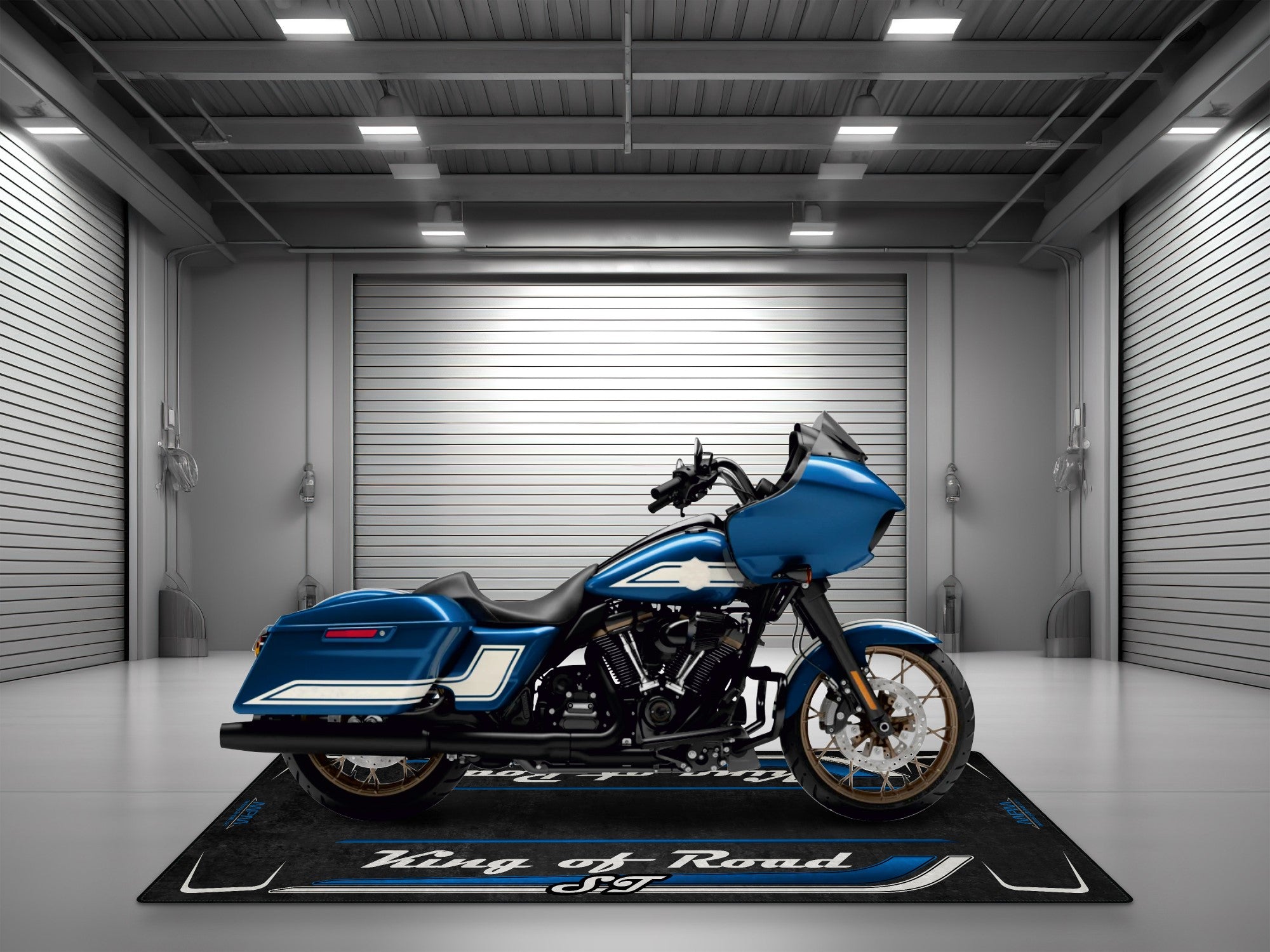 MPM Motorcycle Mat for Cruiser Motorcycle 