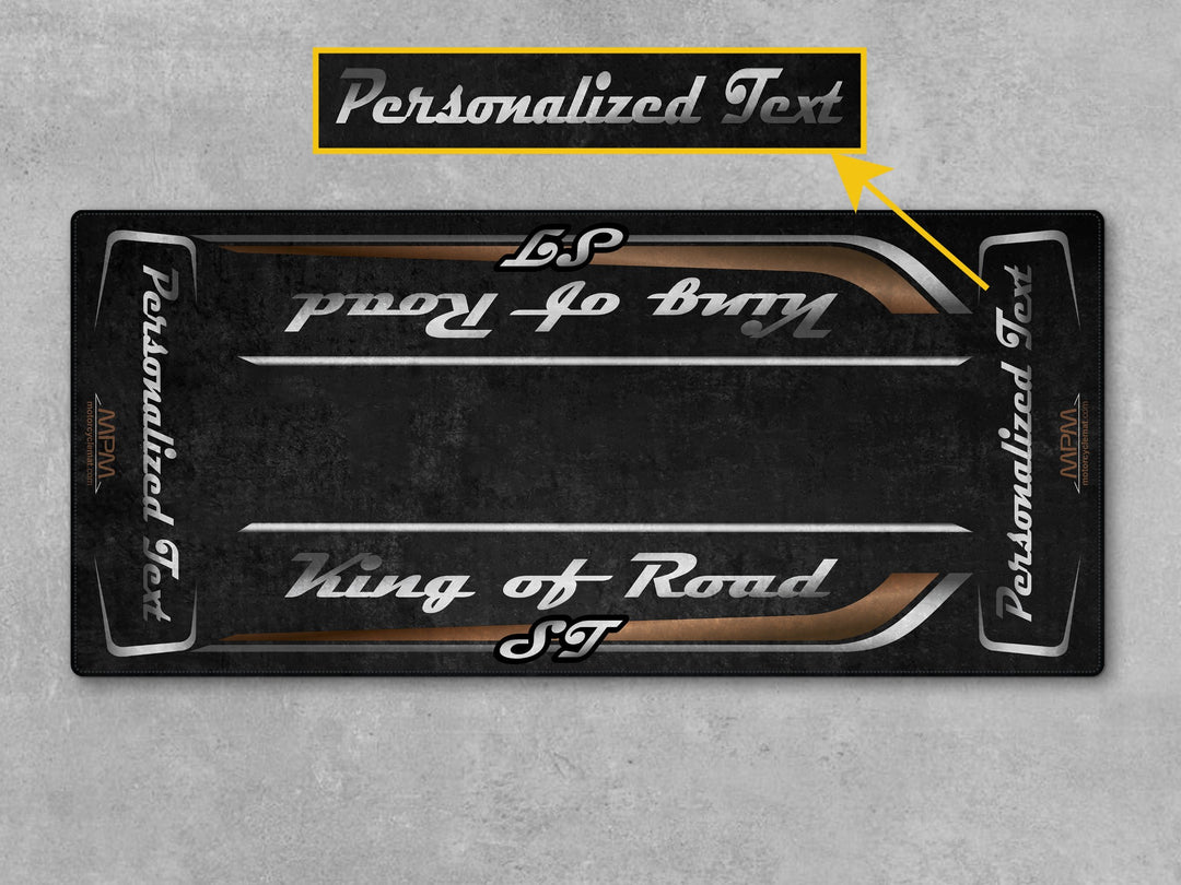 Motorcycle Mat for Cruiser Motorcycle "King of Road ST" - MM7347