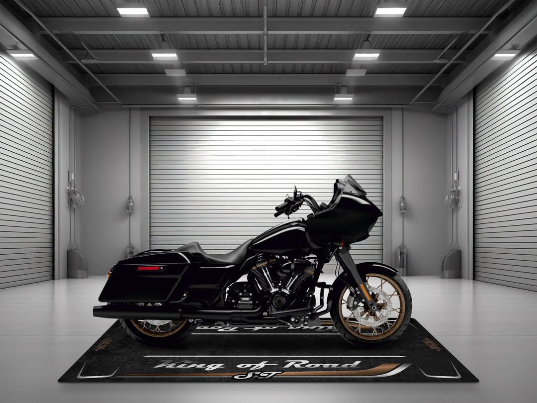 Motorcycle Mat for Cruiser Motorcycle "King of Road ST" - MM7347