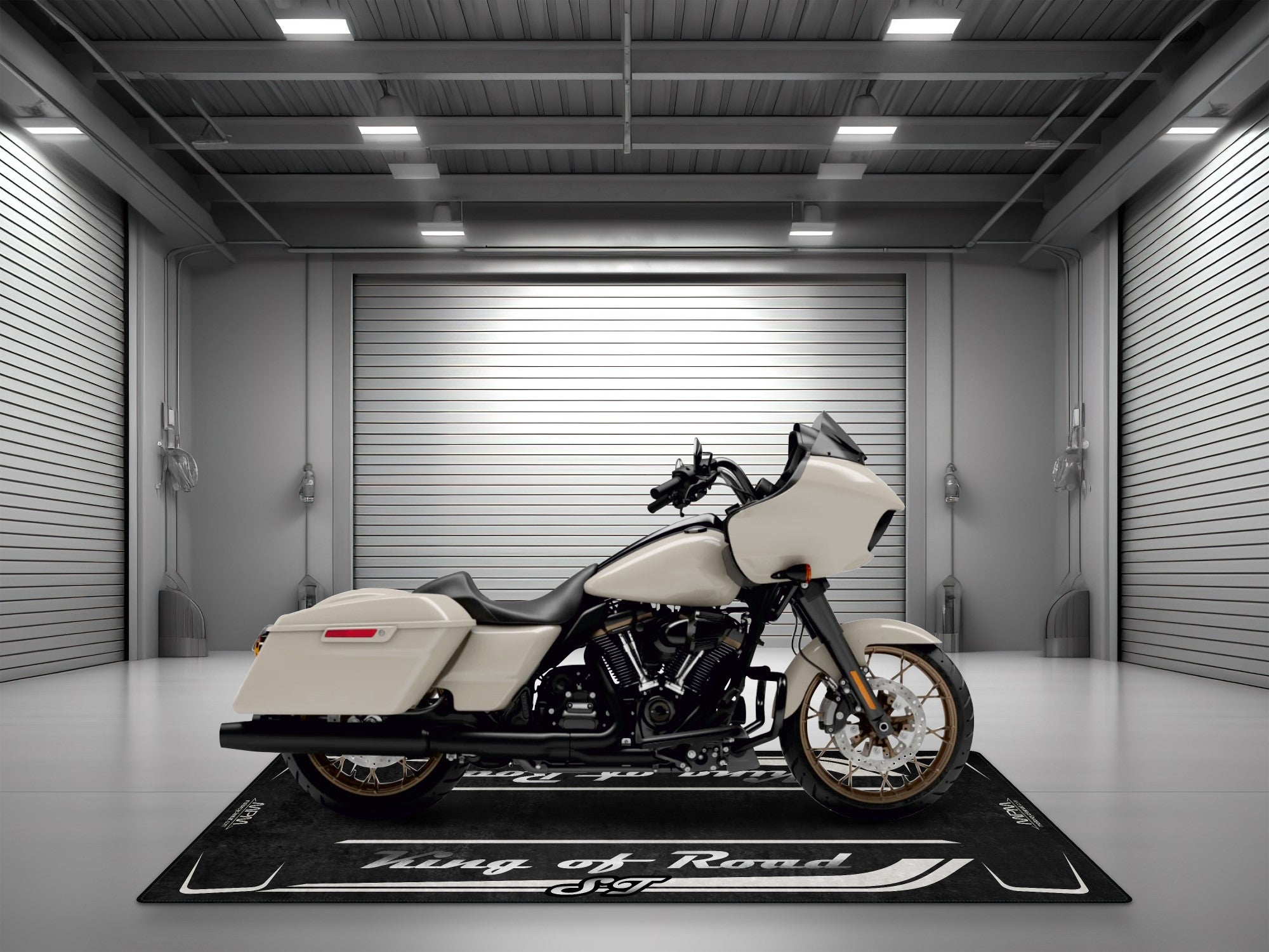 MPM Motorcycle Mat for Cruiser Motorcycle 