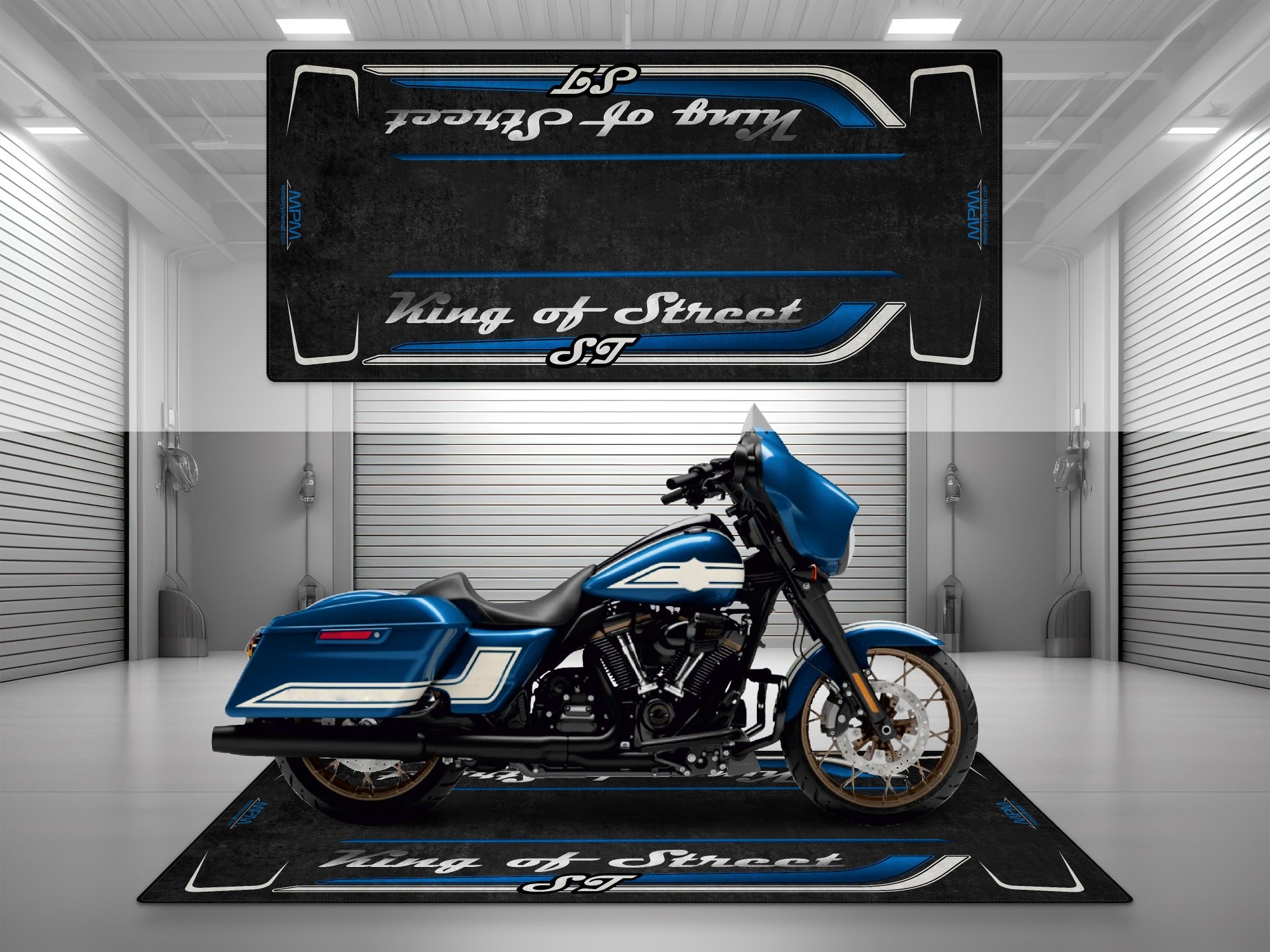 Motorcycle Mat for Cruiser Motorcycle 