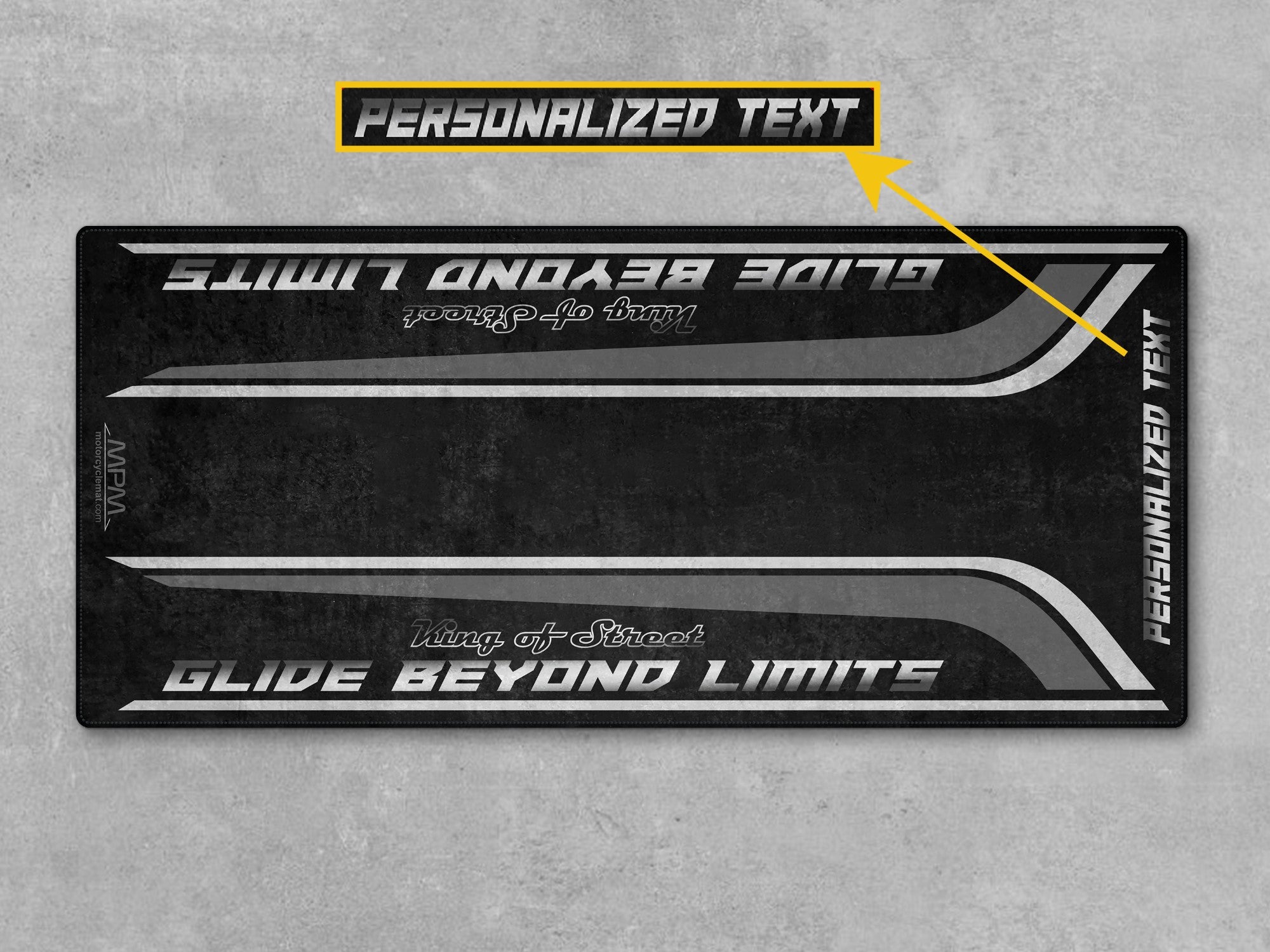 MPM Motorcycle Mat for Cruiser Motorcycle 