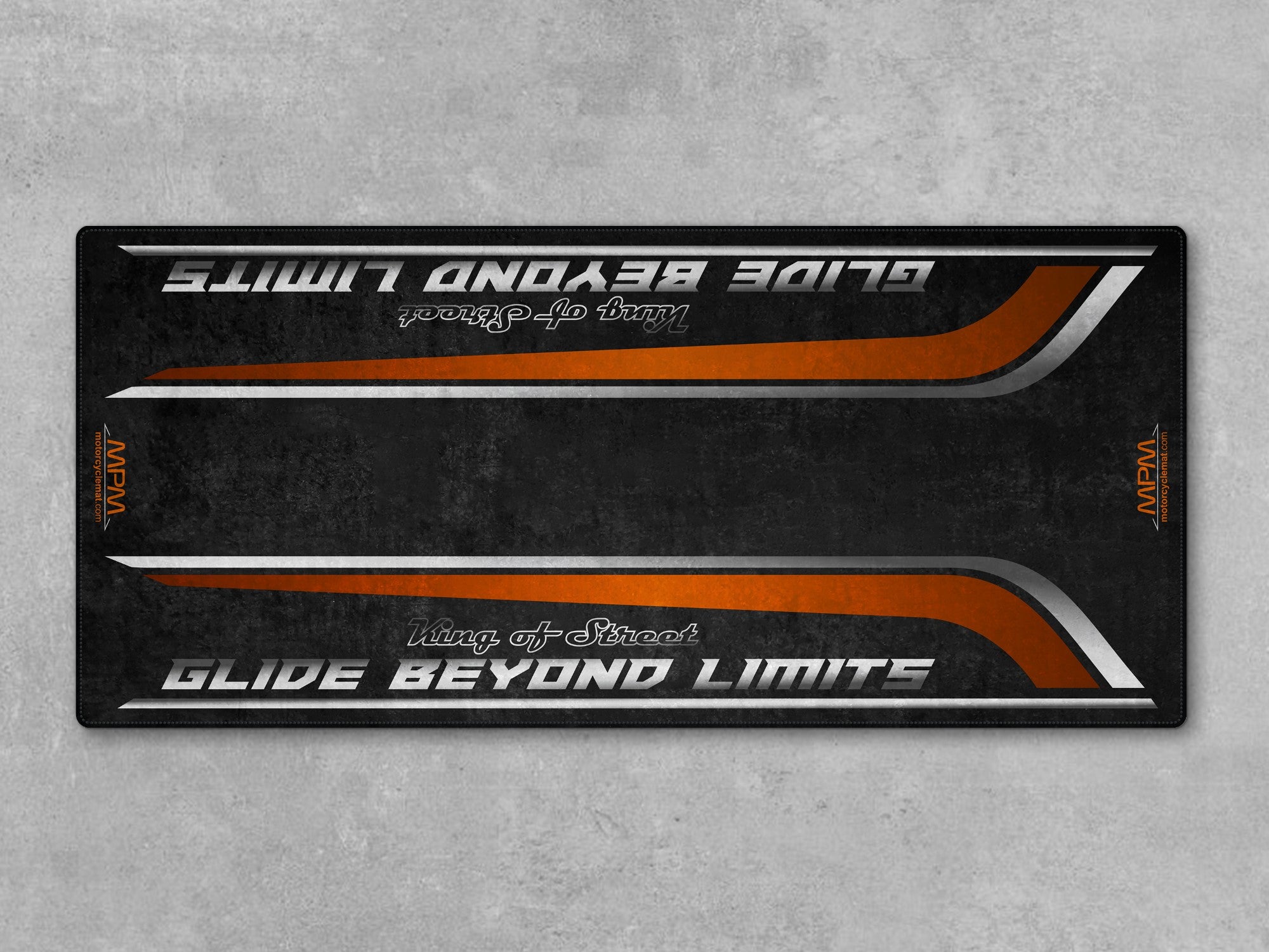 Kandy town マット MPM Motorcycle Mat for Cruiser Motorcycle 