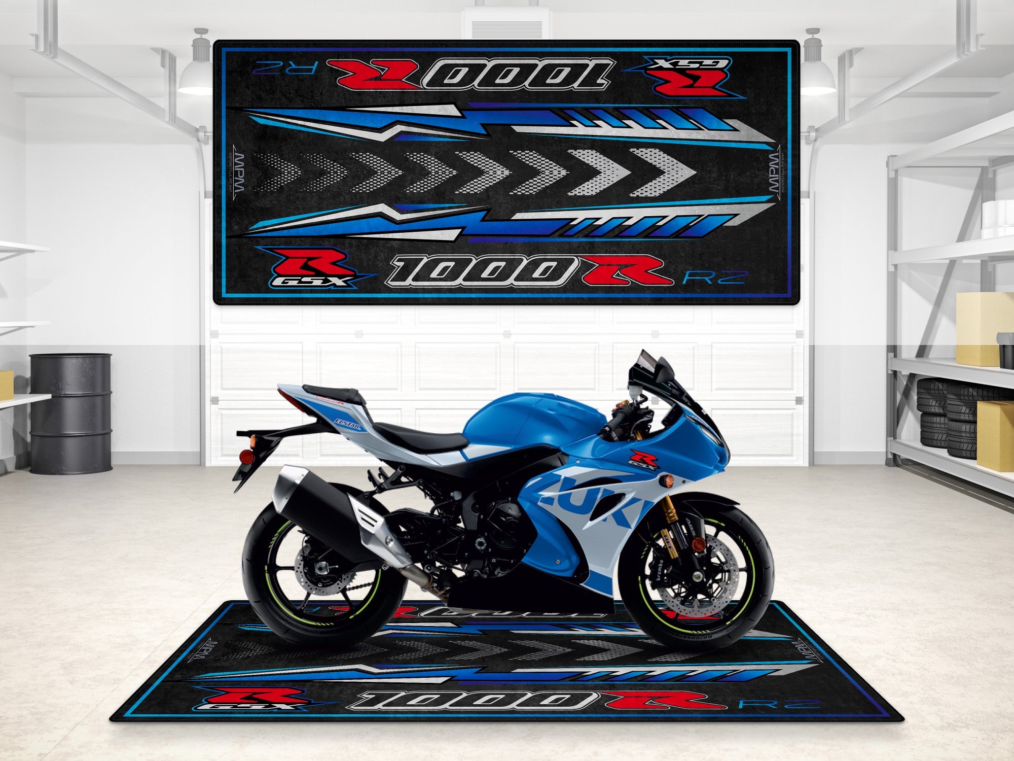 レーシングフロアマット！ | SUZUKI×BLUE×LIFE