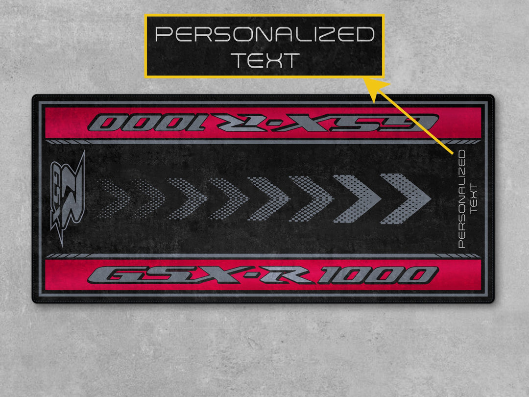 Designed Pit Mat for Suzuki GSX-R1000 Motorcycle - MM7355