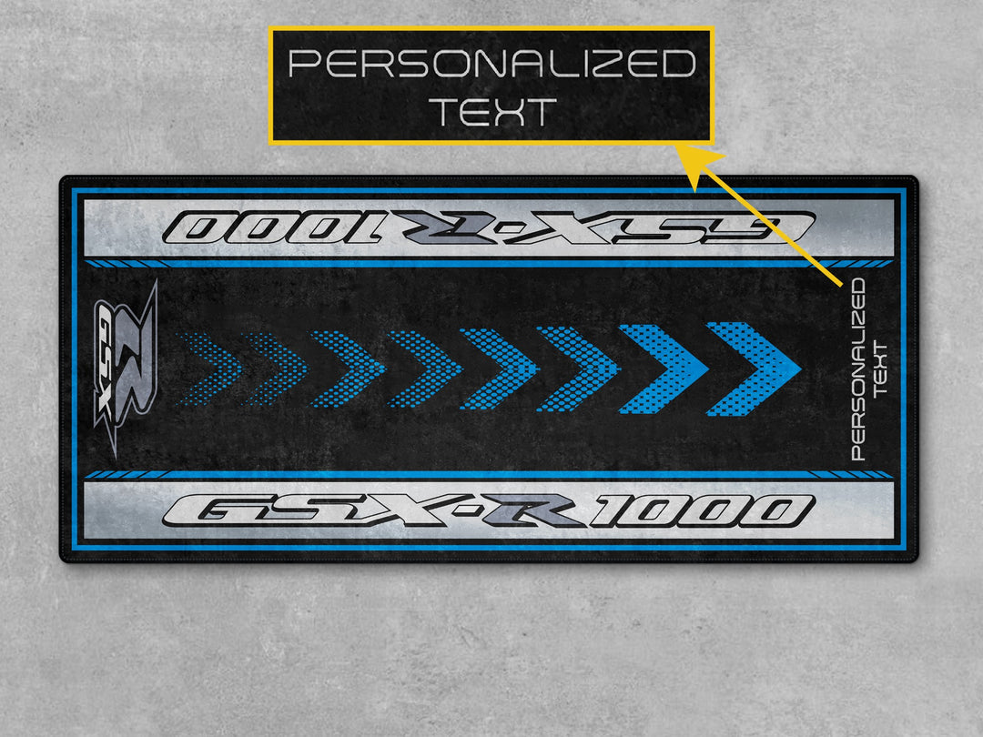 Designed Pit Mat for Suzuki GSX-R1000 Motorcycle - MM7355