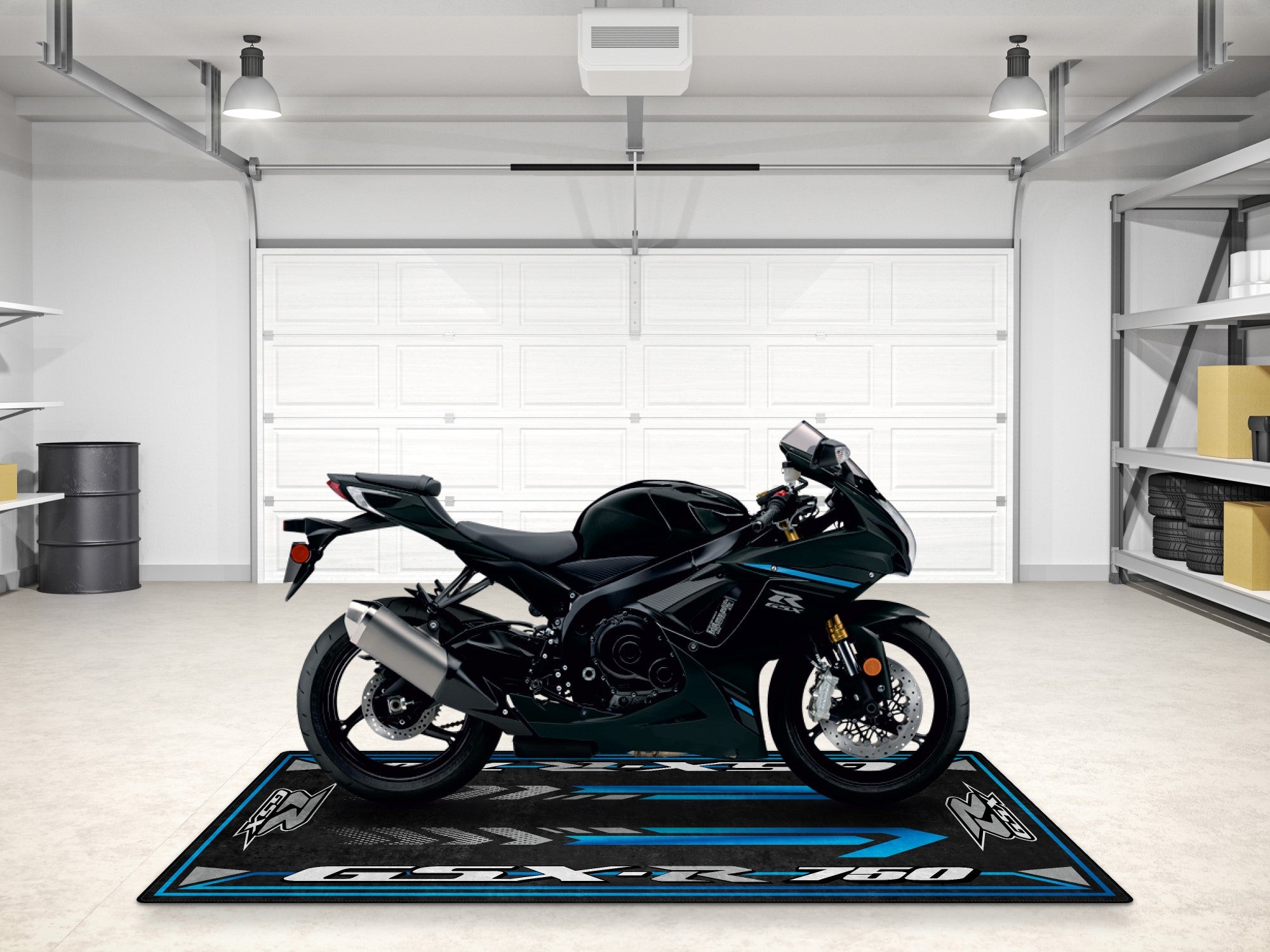 MPM Motorcycle Mat for Suzuki GSX-R750 - MM7356