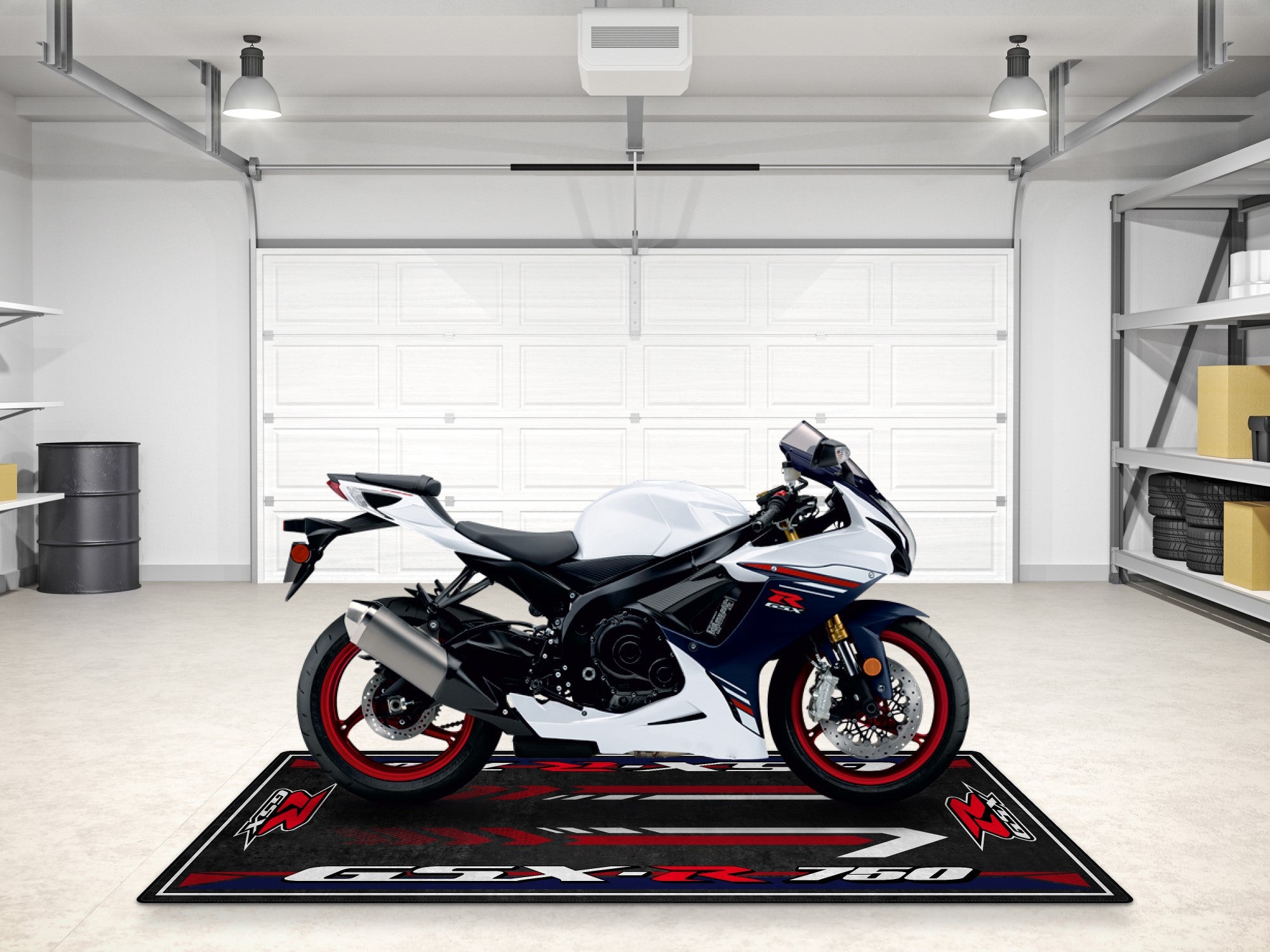 MPM Motorcycle Mat for Suzuki GSX-R750 - MM7356