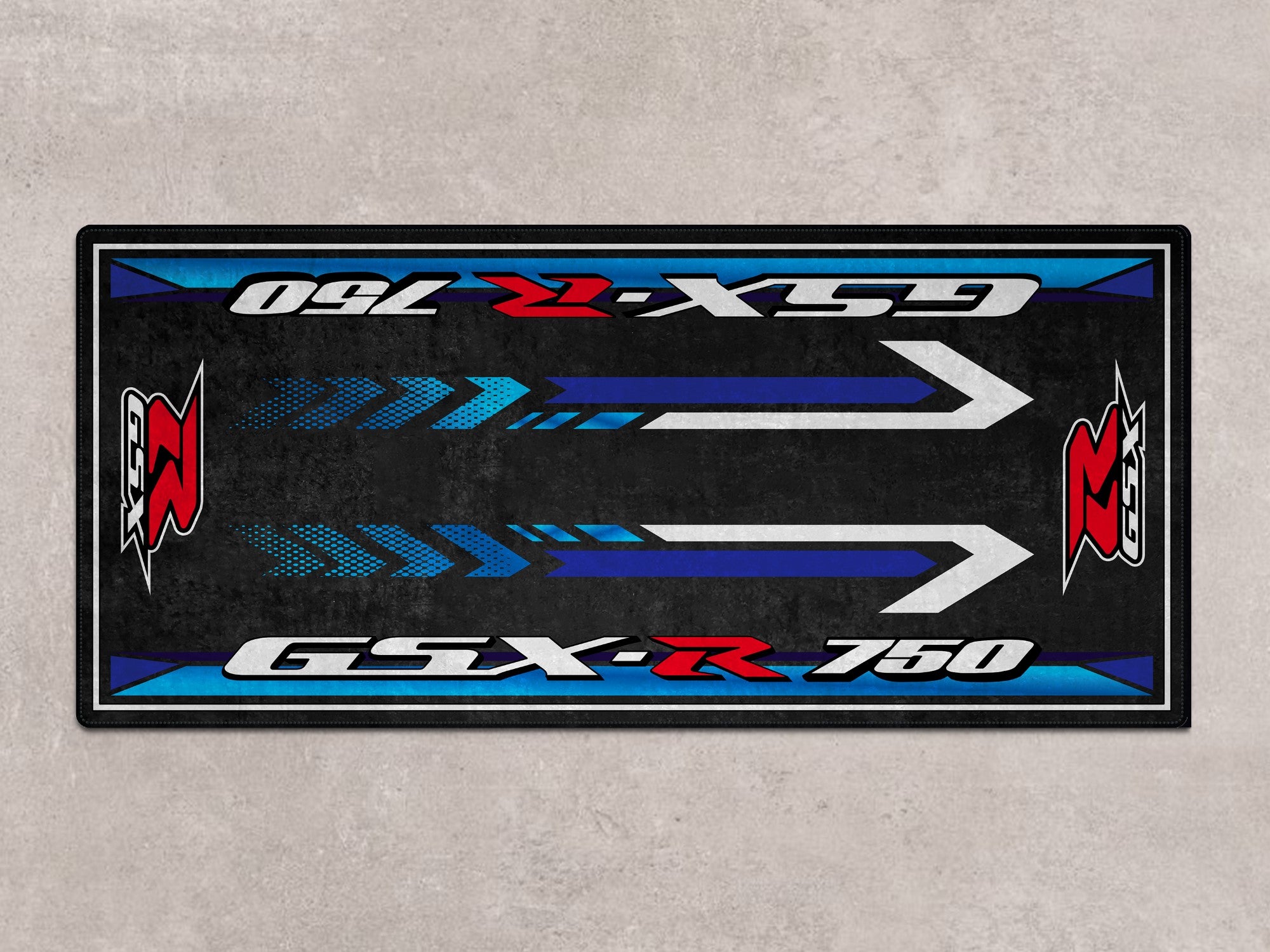 MPM Motorcycle Mat for Suzuki GSX-R750 - MM7356