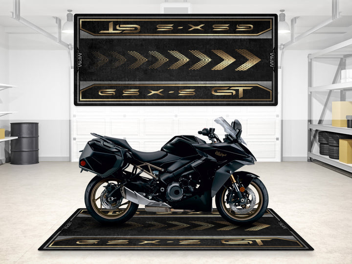 Designed Pit Mat for Suzuki GSX-S1000GT Motorcycle - MM7363
