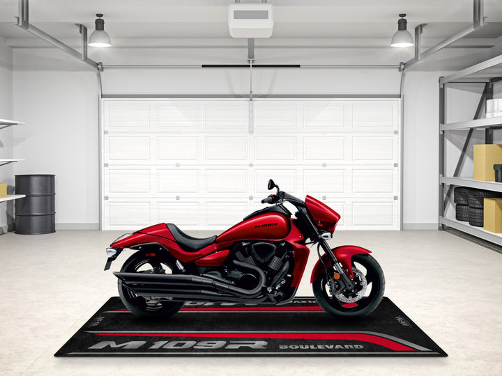 Designed Pit Mat for Suzuki Boulevard M109R Motorcycle - MM7366