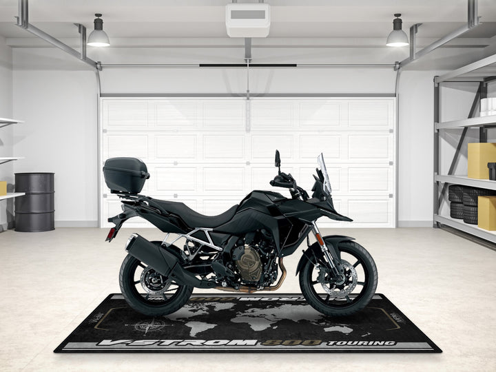 Designed Pit Mat for Suzuki V-STROM 800 Touring Motorcycle - MM7374