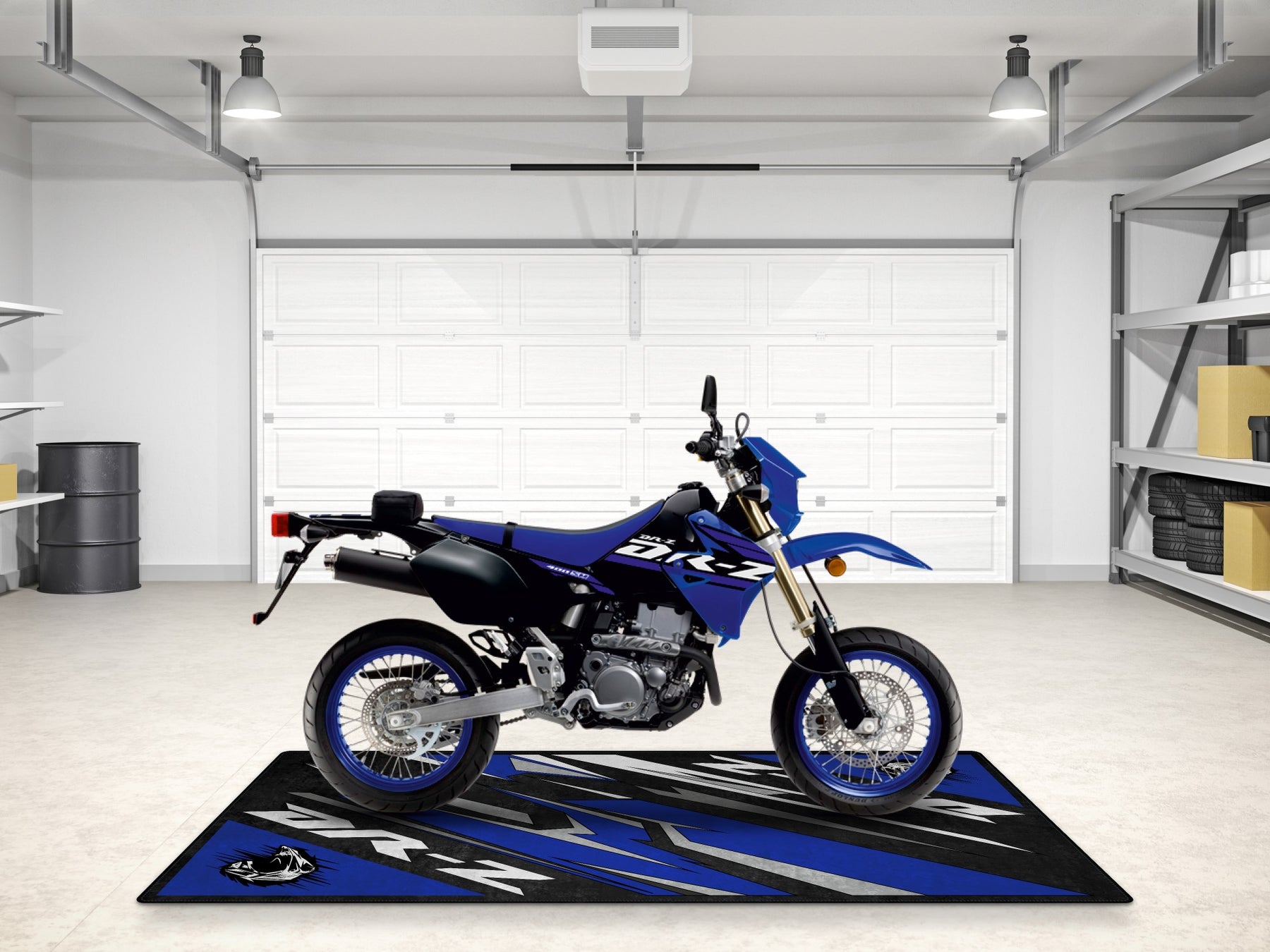 Designed Pit Mat for Suzuki DR-Z Motorcycle - MM7382 – MPM 