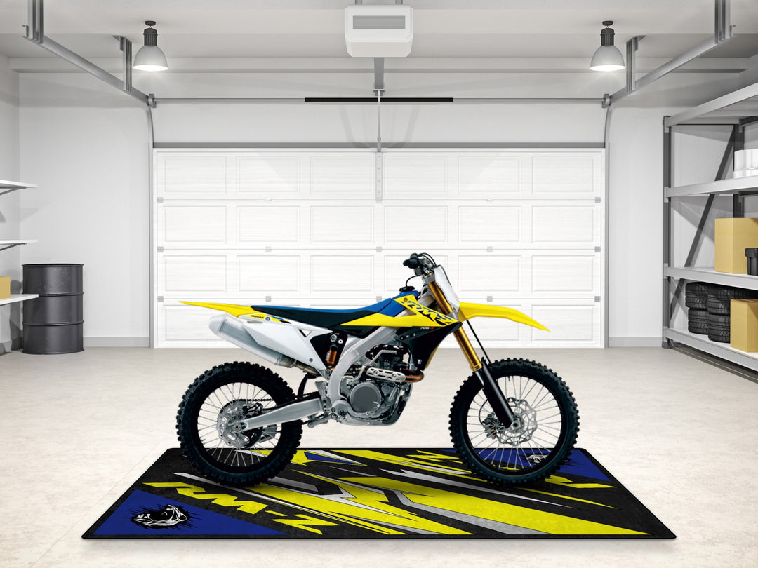 Designed Pit Mat for Suzuki RM-Z Motorcycle - MM7383