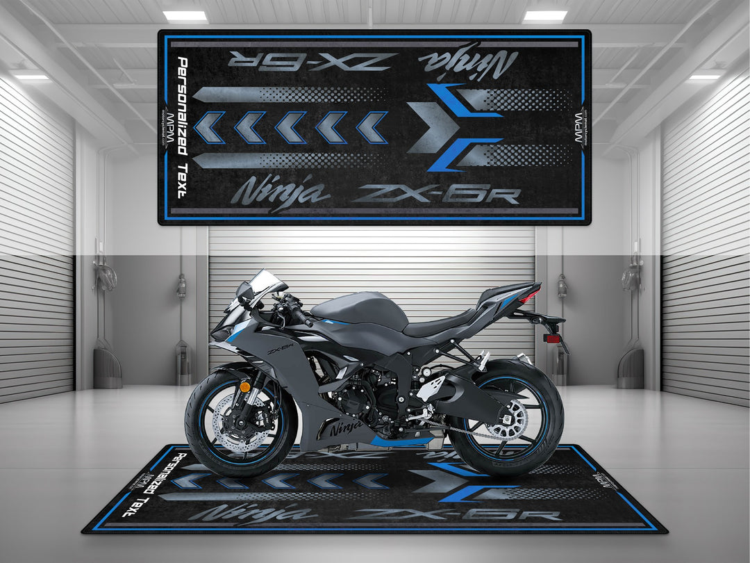 MPM Motorcycle Mat for Kawasaki ZX-6R - MM7395