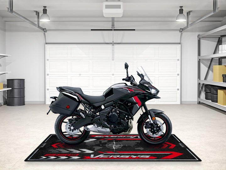 Designed Pit Mat for Kawasaki Versys 650 LT Motorcycle - MM7420