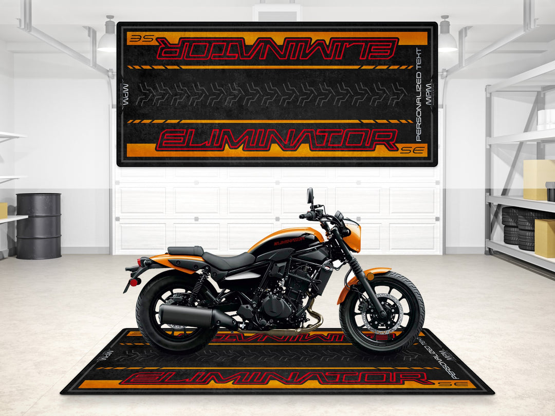Designed Pit Mat for Kawasaki Eliminator SE Motorcycle - MM7423