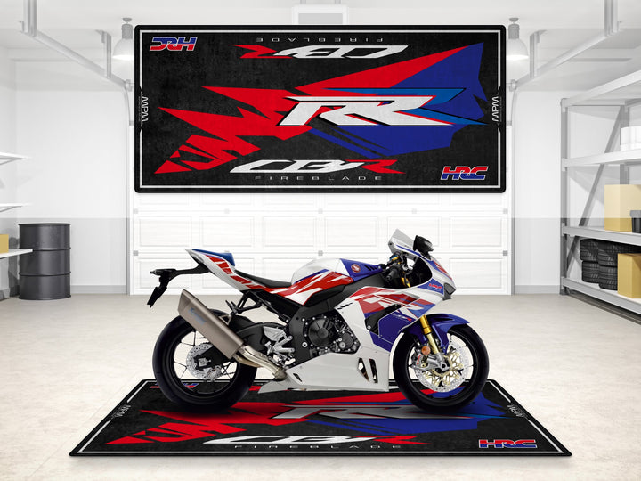 Designed Pit Mat for Honda CBR1000RR-R Fireblade SP Motorcycle - MM7441