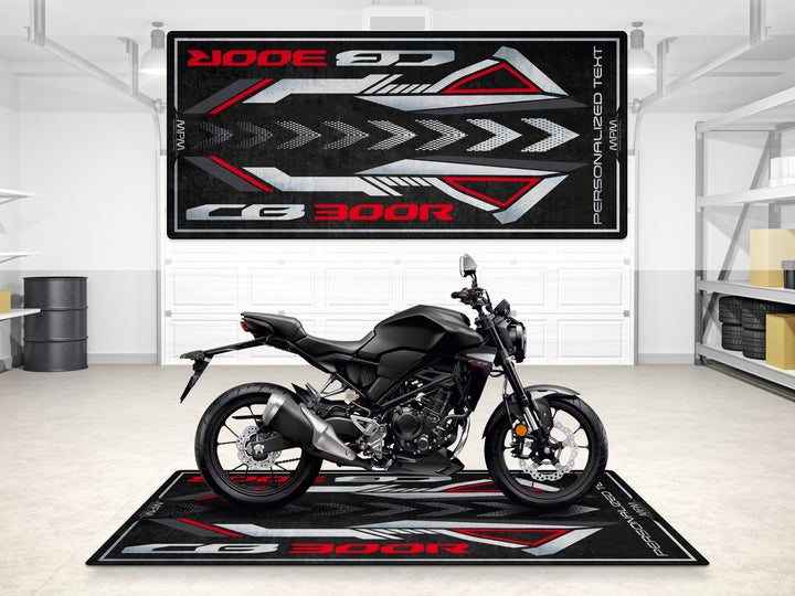 Designed Pit Mat for Honda CB300R Motorcycle - MM7451